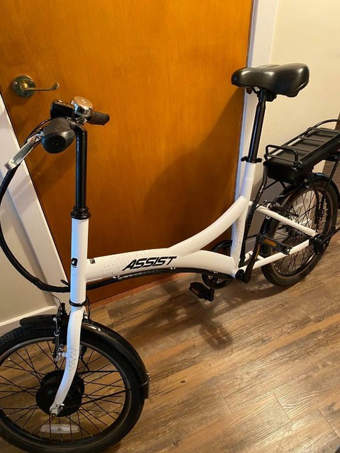 blue bikes in brechin